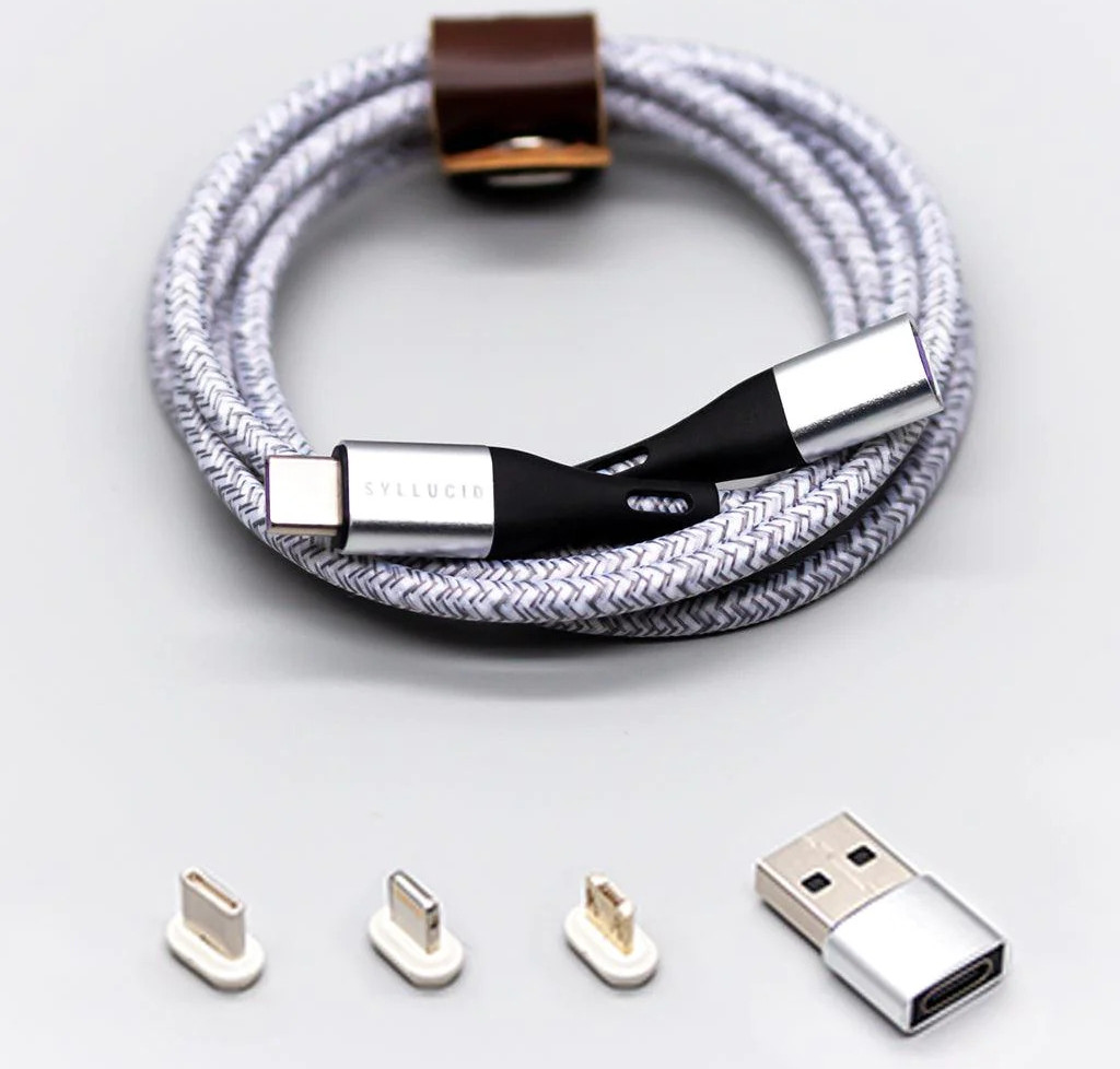 Câble de chargement USB-C Syllucid multi-embouts PRO