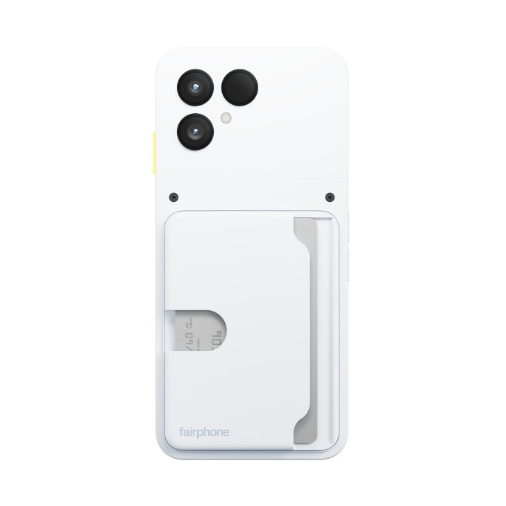 Weißer Kartenhalter PRO für Fairphone (Gen. 6)